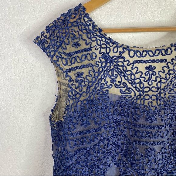 BHLDN Anthropologie Sara Emanuel Blue Presley Maxi Dress - Picture 5 of 9